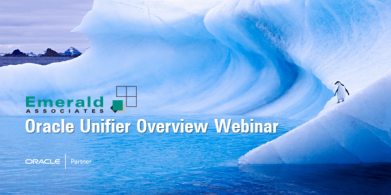 Oracle Unifier Overview Webinar